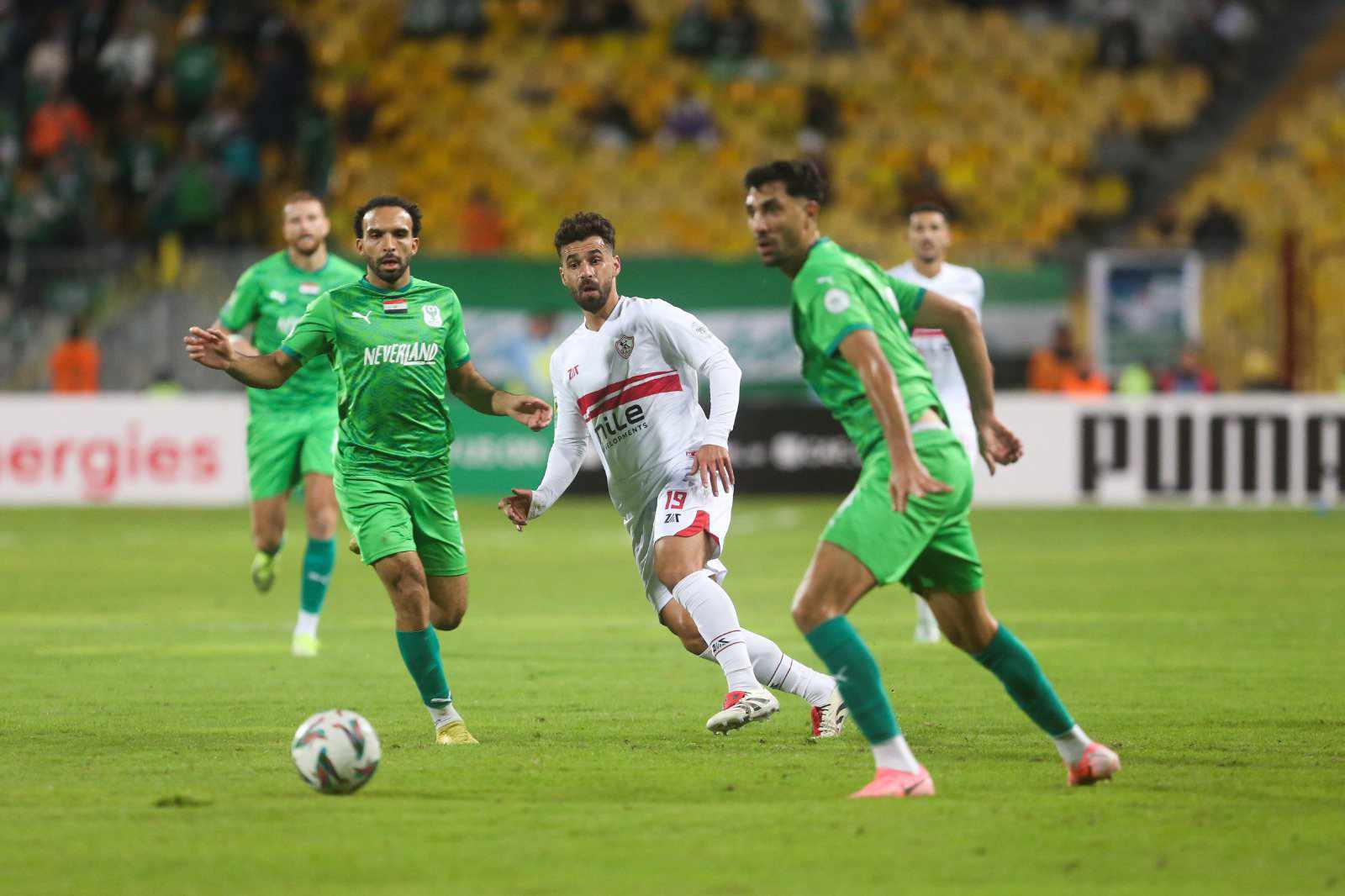 موعد مباراة الزمالك والمصري اليوم في الكونفدرالية والقنوات الناقلة