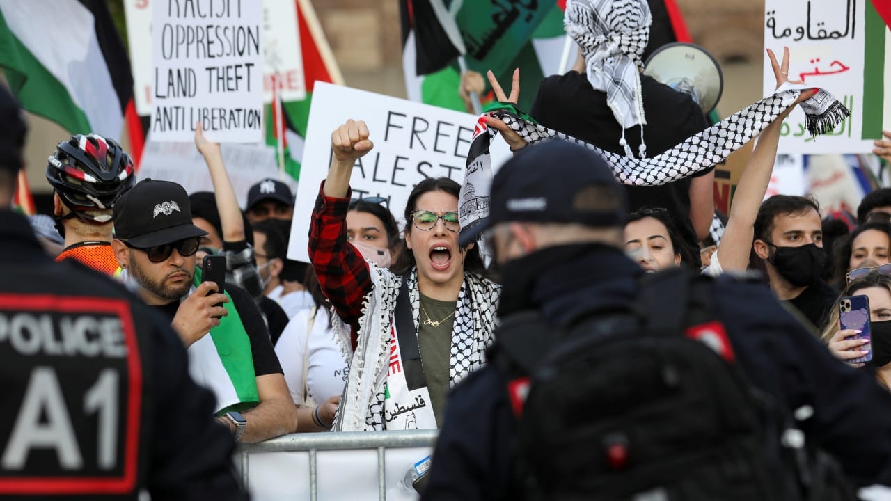 احتجاجات مناهضة لإسرائيل تعطل مسيرة فخر أوتاوا