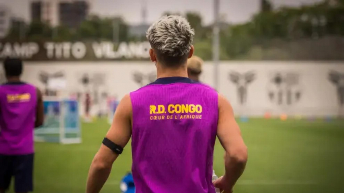 برشلونة يوقع اتفاقية مع جمهورية الكونغو الديمقراطية