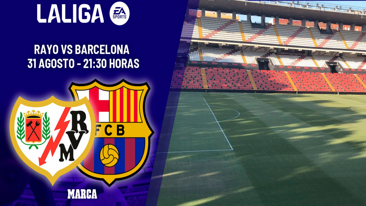 رايو فاليكانو يستضيف برشلونة في الدوري الإسباني