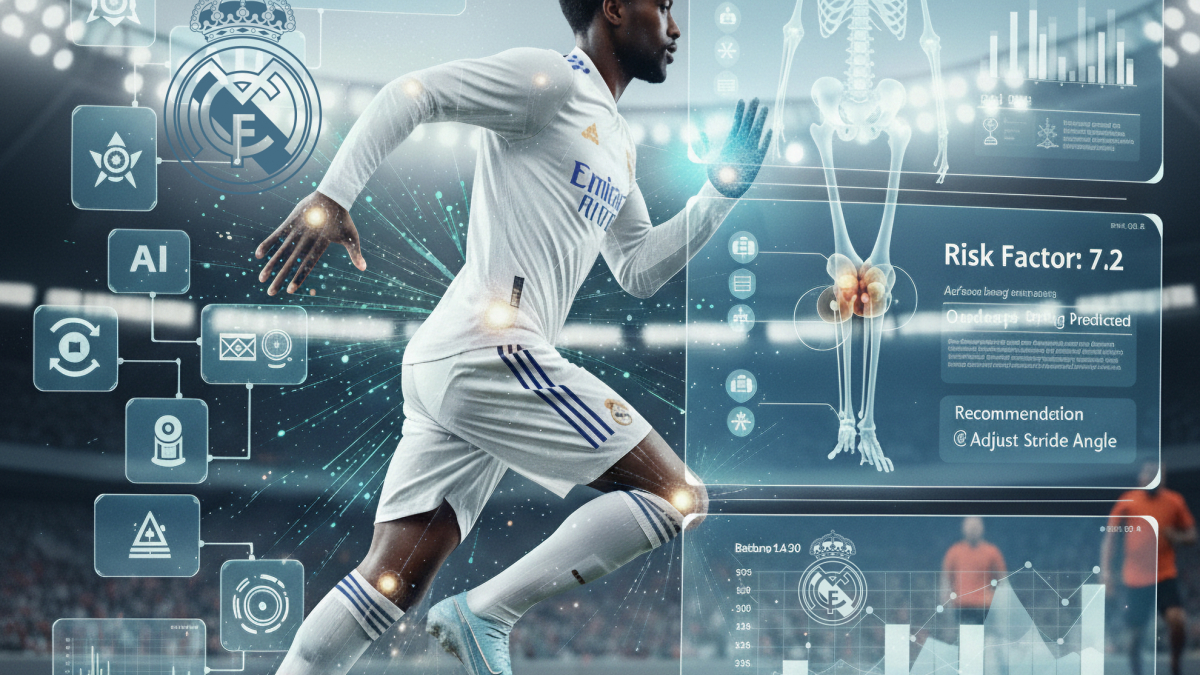 الذكاء الاصطناعي يغير قواعد الوقاية من الإصابات في ريال مدريد