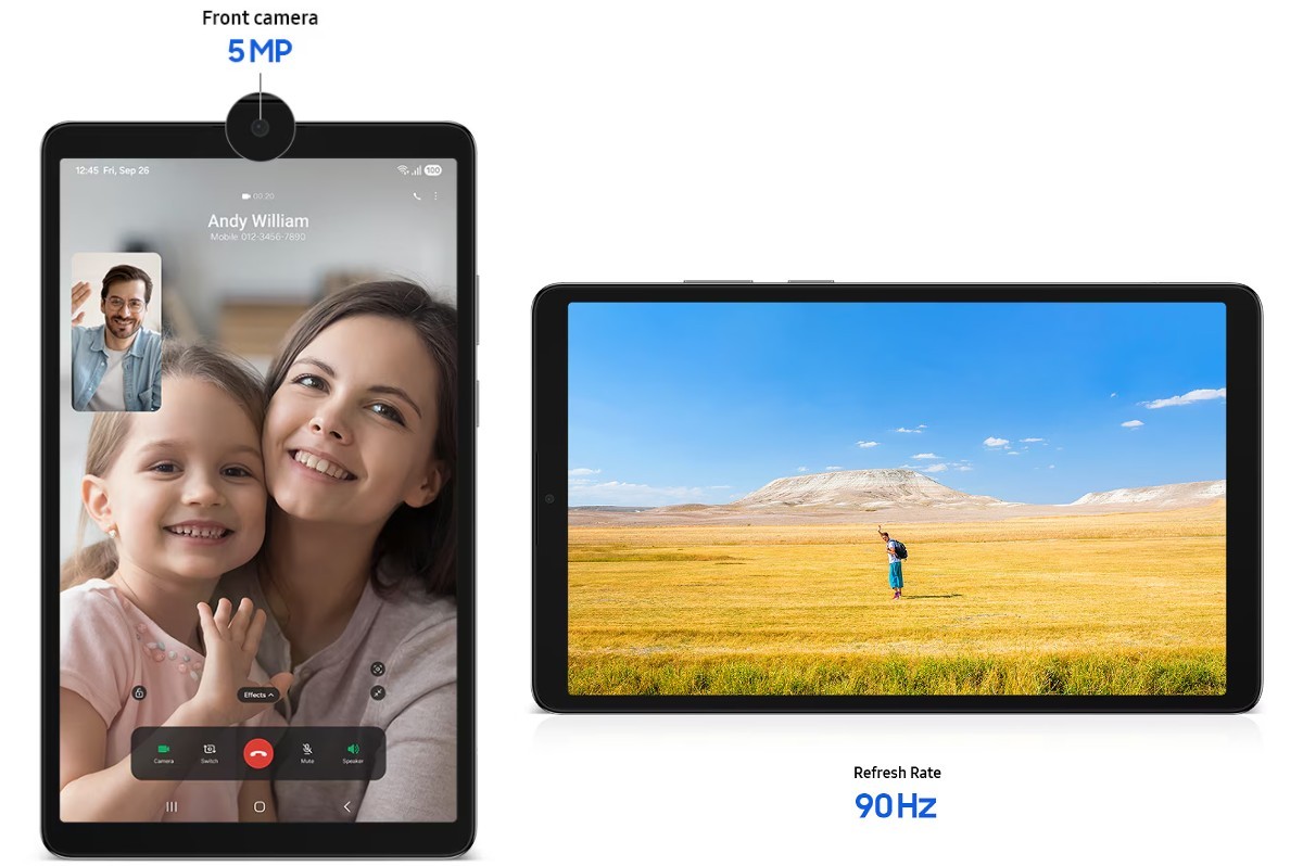 جهاز Galaxy Tab A11 يظهر على موقع سامسونج مع شاشة 90Hz ومعالج Helio G99