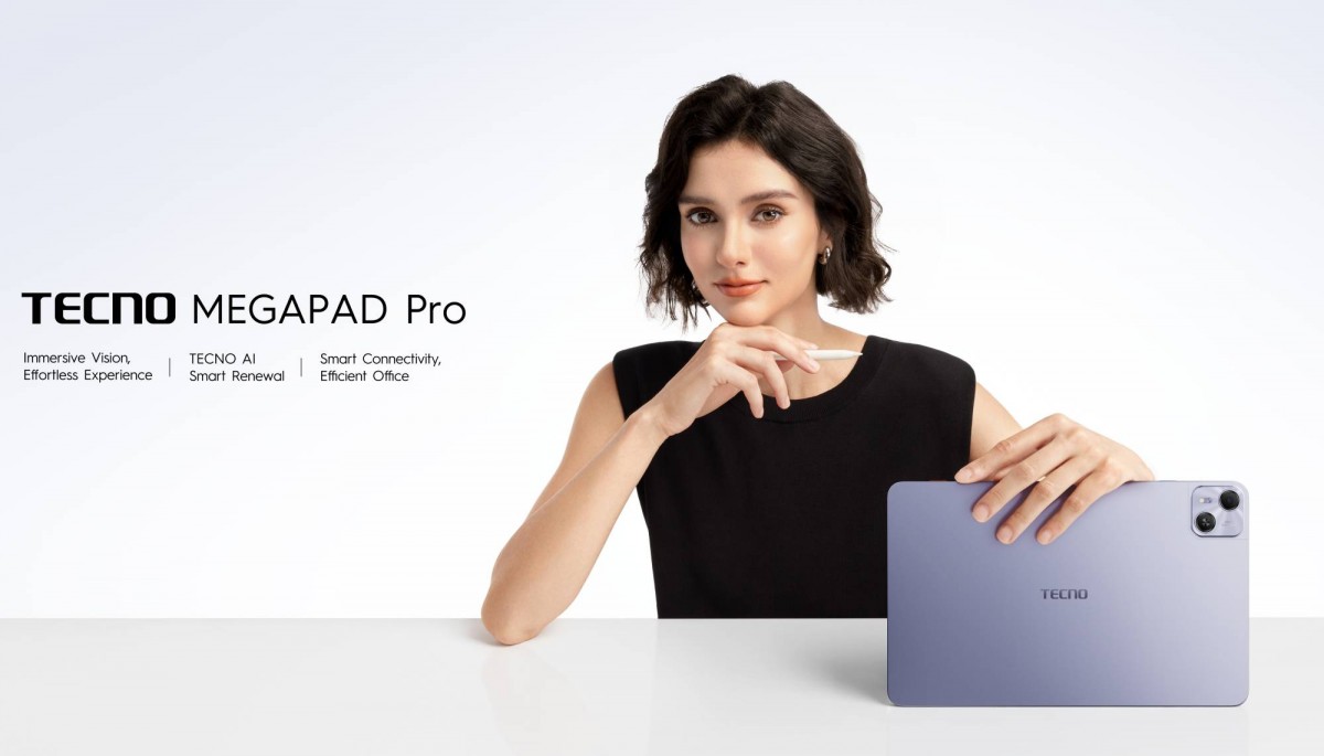 شركة تكنو تكشف عن جهاز ميغا باد برو بحجم 12 إنش، وتطلق الحواسيب المحمولة في أوروبا