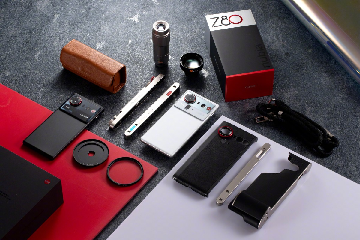 مكونات تصوير Nubia Z80 Ultra تكشف قبل الإطلاق